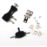 Universal Car Manual Turbine Controller Single Side Aluminum Alloy Rubber Car Accessories Auto Modification Parts